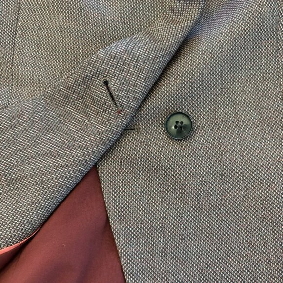 Lafayette 148 Wool Blend Career Plum Burgundy Lined Size 10 - Picture 9 of 12